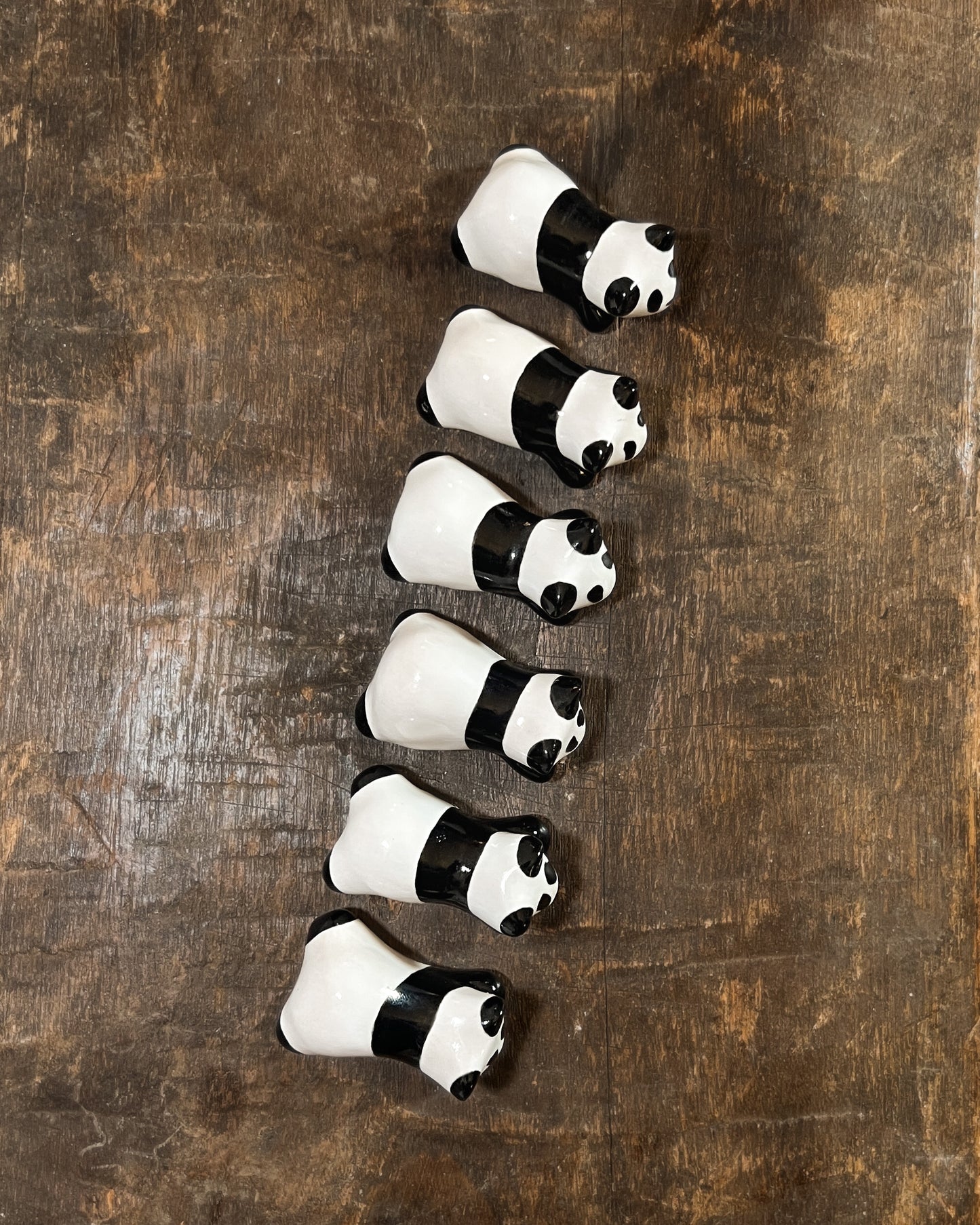 Stöd för ätpinnar / Panda dekor