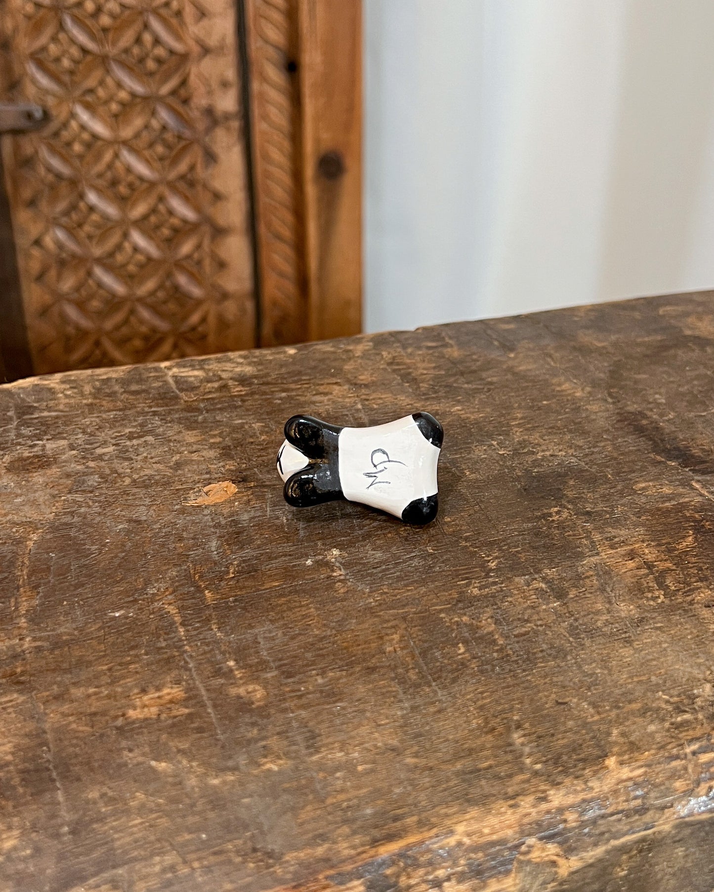Stöd för ätpinnar / Panda dekor