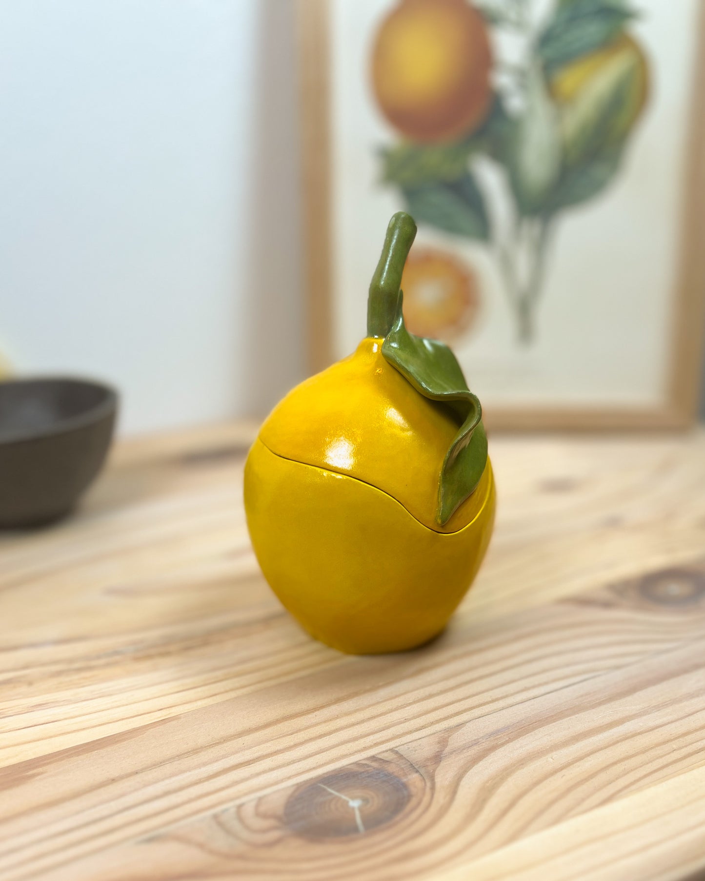 Citron burk, mindre