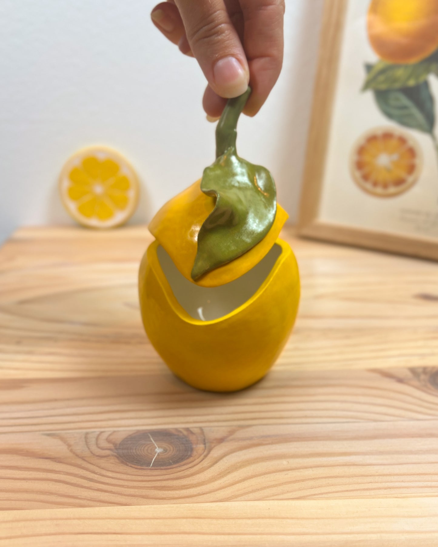 Citron burk, mindre