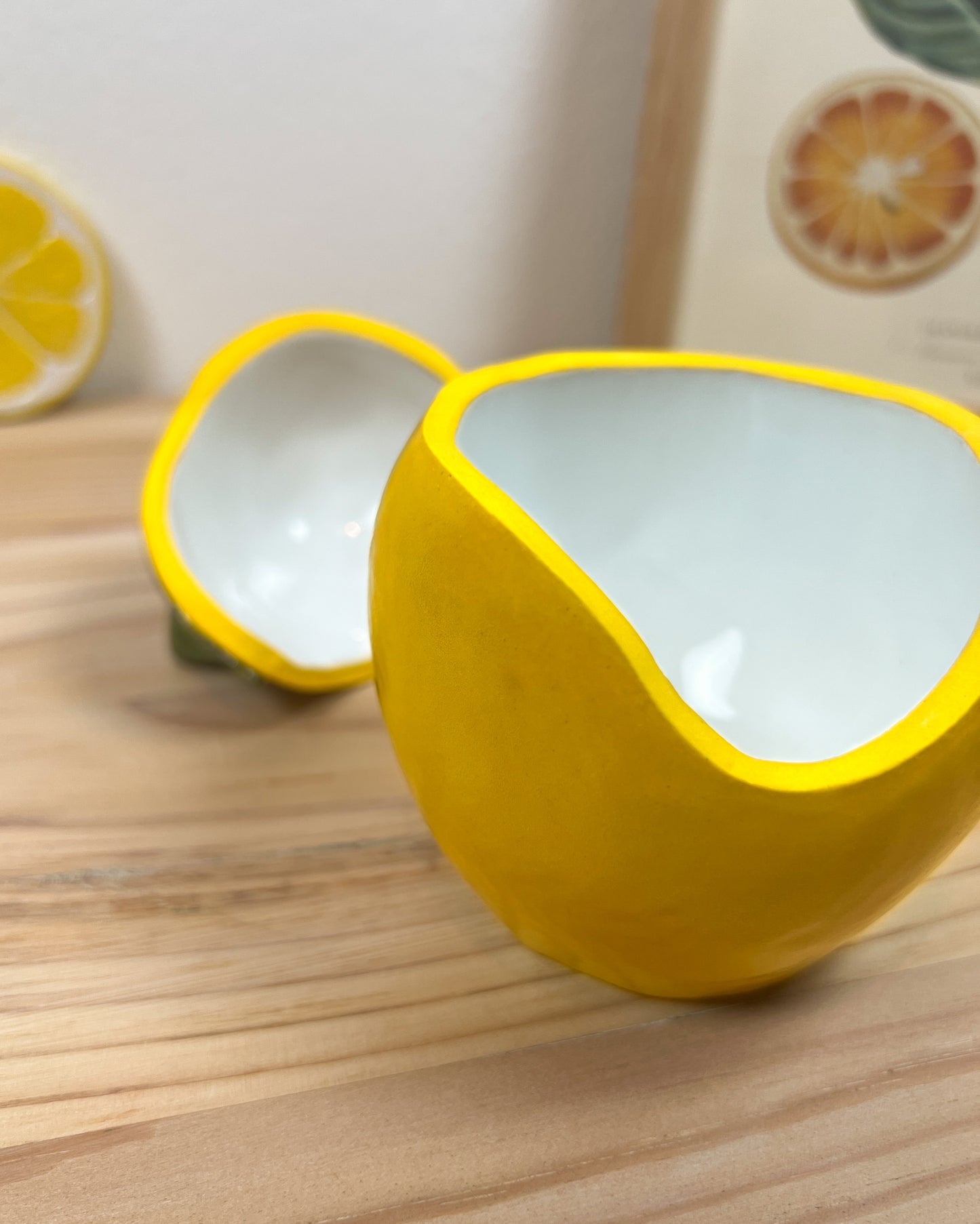 Citron burk, mindre