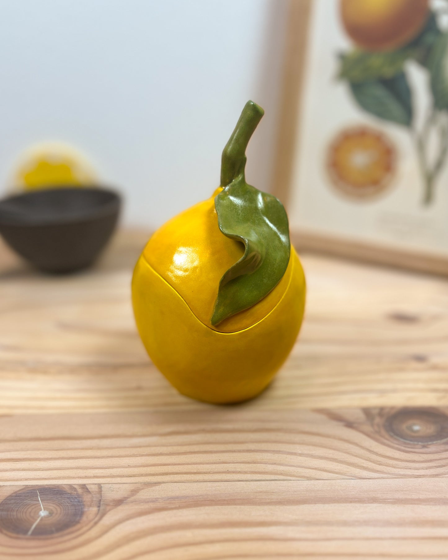 Citron burk, mindre